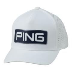 �S���t�E�F�A�@PING �s���@�L�����f�B�o�[ ���b�V���L���b�v HW-T2501 38205-07 WHITE/NAVY