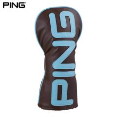 PING �s���@�J���[�R�[�h �h���C�o�[�p �w�b�h�J�o�[ HC-U2506 09 �u���E�� [2025�N���f��]
