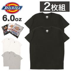 �y2���Z�b�g�z�f�B�b�L�[�Y T�V���c Dickies �����Y ���� �p�b�NT ���n �N���[�l�b�N 6oz �g�b�v�X �t�@�b�V���� �u�����h �t �� SS �J�W