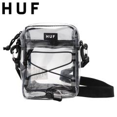 HUF �V�����_�[�o�b�O ���΂� �n�t �N���A�o�b�O �u�����h ���S �X�g���[�g #AC00987 �V�����_�[�|�[�` �T�R�b�V�� ���� �N���A �~�j�o�b