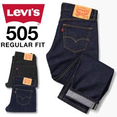 ���[�o�C�X Levis 505 REGULAR FIT �����X �f�j�� �����Y �W�[�p�� �A�����J���ʃ��f�� USA���C�� �� �u���b�N�f�j�� �����E�H�b�V�� �W