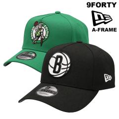 �j���[�G�� �L���b�v NBA �X�i�b�v�o�b�N 9FORTY NEW ERA �����Y �X�q A-Frame �o�X�P ���S �u���b�N�����E�l�b�c �{�X�g���E�Z���e�B�b