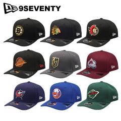 �j���[�G�� �L���b�v NEW ERA 9SEVENTY �A�C�X�z�b�P�[ NHL �����Y ���f�B�[�X ���j�Z�b�N�X �X�q �X�i�b�v�o�b�N STRETCH SNAP ���S �G