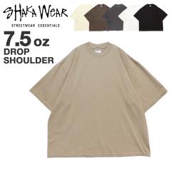 �V���J�E�F�A T�V���c ���� �I�[�o�[�T�C�Y Shaka Wear �h���b�v�V�����_�[ ���n ����T�V���c �����Y �u�����h �w�r�[�E�F�C�g �傫���T