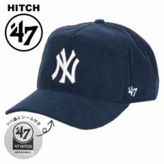 47 キャップ コーデュロイ ヒッチ メンズ メジャーリーグ ロゴ ブランド ベースボールキャップ ニューヨーク・ヤンキース NY 帽子 レトロ