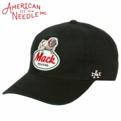 アメリカンニードル キャップ メンズ レディース Mack Trucks ロゴ パッチ American Needle ローキャップ 帽子 ブランド ブルドッグ 犬