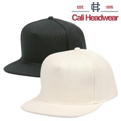 Cali Headwear �J���w�b�h�E�F�A �L���b�v �����Y �w���v �喃 ���n 5�p�l�� �X�q �X�i�b�v�o�b�N �t �� �X�g���[�g �u�����N ���f�B�[�X