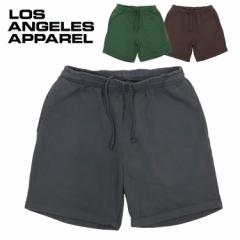 ロサンゼルスアパレル ロスアパ ショートパンツ メンズ レディース ユニセックス ガーメントダイ 14オンス 半ズボン Los Angeles Apparel