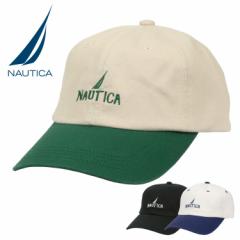 NAUTICA ノーティカ キャップ メンズ レディース ロゴ 6パネル ツートンカラー ブランド ローキャップ ユニセックス 帽子 ノーチカ おし