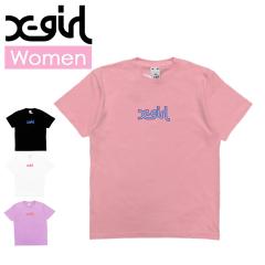 �G�b�N�X�K�[�� X-girl T�V���c �����Y ���f�B�[�X MILLS LOGO S/S MENS TEE ����T�V���c �t�@�b�V���� �g�b�v�X �t �� �X�g���[�g���q 