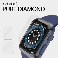 Apple Watch SE3 40mm �t�B���� �V�[�g �w��h�~ ���^ �ی�t�B���� 2�� �Z�b�g ���i�� �n�C�u���b�h TPU �g�p ��ʃV�[�g �����ߗ� �ɔ�