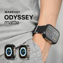 Apple Watch Ultra3 2 1 �P�[�X �ϏՌ� �ČR MIL�K�i ���� �A���~ �~ TPU �ی�P�[�X �ی� �J�o�[ [ AppleWatch Ultra 49mm �A�b�v���E�H