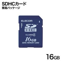 �G���R�� �A�E�g���b�g SD�J�[�h 16GB SDHC Class4 �ȈՃp�b�P�[�W �f�W�^���J���� �r�f�I�J�������� MF-FSD016GC4H
