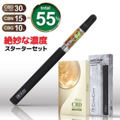 CBD ���L�b�h 55% �f�B�X�e�B���[�g �J�[�g���b�W ���F�|���C�U�[ �f�o�C�X �Z�b�g �X�^�[�^�[ �Z�b�g 1ml ���Z�x �d�q�^�o�R �x�C�v cbd