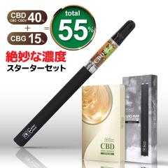 CBD ���L�b�h 55%  �J�[�g���b�W ���F�|���C�U�[ �f�o�C�X �Z�b�g �X�^�[�^�[ �Z�b�g 1ml ���Z�x �d�q�^�o�R �x�C�v cbd�J�[�g���b�W  �|
