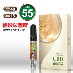CBD ���L�b�h 55% �J�[�g���b�W ���e��1ml CANNACREATE ���Z�x  �e���y���L�x CBD�y�� cbd vape CBD �d�q�^�o�R �x�C�v cbd�J�[�g���b�W 