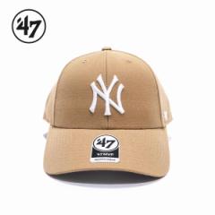 47 tH[eB[Zu Lbv Xq jZbNX 47BRAND L[X Yankees MVP Khaki x White Logo f47 ߉\ x[W S