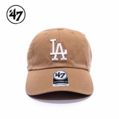 47 tH[eB[Zu Lbv Xq jZbNX 47BRAND hW[X N[ibv Dodgers f47 CLEAN UP Khaki x White Logo 