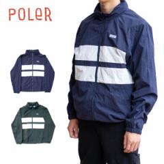 y20%OFFz|[[ EBhu[J[ POLER RETRO LINE WINDBREAKER gC CEFA 2WAY bVf AE^[