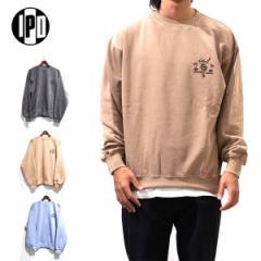 IPD XEFbg Y nC[[ sOg N[XEFbg g[i[ Ipd High Roller Pigment Crew Sweat T[t