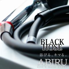 シャワーホース「ABIRU」ブラックシャワーホース（1.6m）[PS30-864TXB-MD]【日本製 三栄水栓 サンエイ SANEI 黒 ブラック かっこいい マ