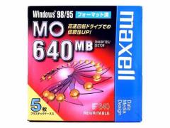 maxell f[^p 3.5^MO 640MB WindowstH[}bg 5pbN MA-M640.WIN.B5P