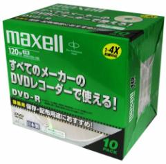 maxell DVD-R ^p 120 4{ Vo[[x 10mmP[X 10 DR120BG.1P10S