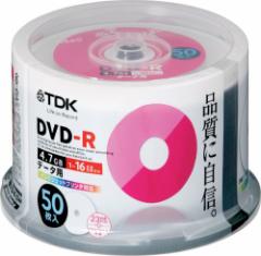 TDK f[^p DVD-R 1-16{Ή zCgChv^u 50 Xsh DR47PWC50PU