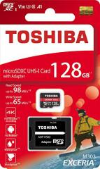  ( TOSHIBA ) 128GB microSDXC 98MB/s Write65MB/s 4K A1 V30 U3 THN-M303R128