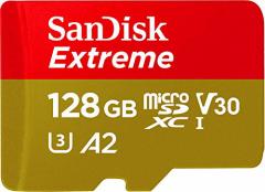 SanDisk ( TfBXN ) 128GB Extreme microSDXC A2 SDSQXA1-128G-GN6MA { COpbP[Wi