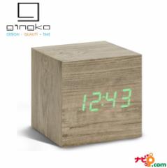 GINGKO MR[ CUBE click clock L[uNbNNbN AbV O[ LED GNK030010 uv t x\ CeA 