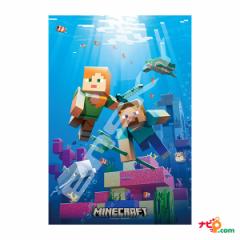 �}�C���N���t�g �W�O�\�[�p�Y�� Aquatic 300�s�[�X �A�[�g�N���X�^���W�O�\�[ �����s�[�X 300-AC052 Minecraft �}�C�N�� �O�b�Y �p�Y�� 