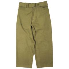 Needles ニードルス 日本製 Tucked S/T Trousers ウールフローラル 