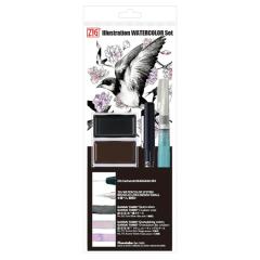 ���|�@ZIG ILLUSTRATION WATERCOLOR SET�@��ʃZ�b�g IKTB-25/7V
