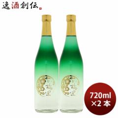 日本酒 純米吟醸 越乃梅里 グリーングラデーション 720ml 2本 DHC酒造 ギフト