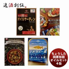 ちょうした缶詰 田原缶詰 オイル・水煮セット ４缶