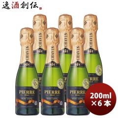 フランス ピエール・ゼロ ブラン・ド・ブラン 200ml 6本 ノンアルコール