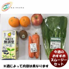 大治 今週のおすすめスムージーセット 大田市場 直送 新鮮 旬 おすすめ セット 贈り物 パーティ  のし・ギフト対応不可