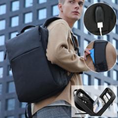 ビジネスリュック ビジネスバッグ メンズリュック メンズ バッグ バッグパック レディース USB 出張 アウトドア 通勤通学 撥水 大容量 軽