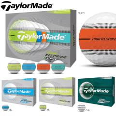 �e�[���[���C�h 2026 �c�A�[ ���X�|���X �X�g���C�v �{�[�� Taylormade TOUR RESPONSE STRIPE 1�_�[�X12������