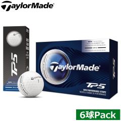�e�[���[���C�h TM26 TP5 �p�t�H�[�}���X�X�g���C�v �{�[�� 6������ (2�X���[�u) Taylormade Performance Stripe Ball