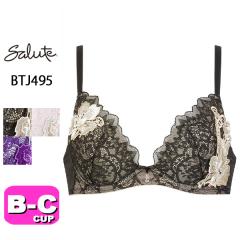 �T���[�g salute 95 ���R�[�� wacoal BTJ495 �u���W���[ 3/4�J�b�v VIVA LINE�u�� BC�J�b�v