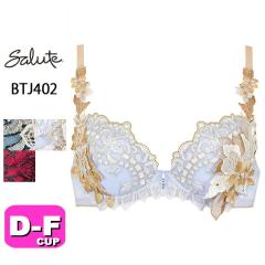 �T���[�g salute 02 ���R�[�� wacoal BTJ402 �u���W���[ 3/4�J�b�v �v�b�V���A�b�v�^�C�v P-UP DEF�J�b�v