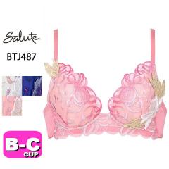 ���R�[�� wacoal �T���[�g salute BTJ487 87�V���[�Y �u���W���[ 3/4�J�b�v VIVA LINE�u�� BC�J�b�v