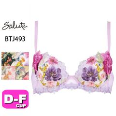 ���R�[�� wacoal �T���[�g salute BTJ493 93�V���[�Y �u���W���[ 3/4�J�b�v �v�b�V���A�b�v�^�C�v P-UP DEF�J�b�v