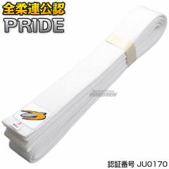 ���m �_���с@�S�_�A�V�K�i�K�����с@PRIDE WHITE BELT   �v���C�h�z���C�g�x���g �l�[���h�J�ʒ��Ή��\ TMD