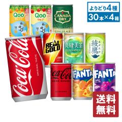 �\�t�g�h�����N �W���[�X �R�J�E�R�[�� �~�j�� �I�ׂ� 160ml �� 30�{����~4�P�[�X�y���������z
