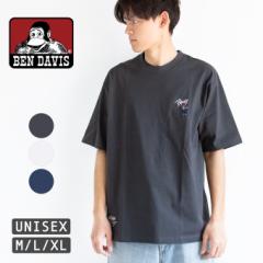 BEN DAVIS ベンデイビス ワンポイント ワイドシルエット 半袖 Tシャツ GORILLA BENS EMB TEE C-25580007 / トップス メンズ レディース 
