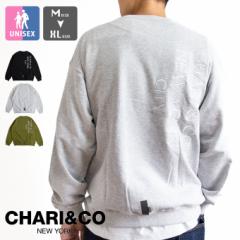 u CHARI & CO `AhR[ v GOTHAM EMBROIDERY CREWNECK SWEATS N[lbN XEFbg CAC-01-2310-07 / CAC01231007 / XEF