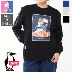 �u CHUMS �`�����X �v Space Blast Off Crew Top �X�y�[�X �u���X�g �I�t �N���[ �g�b�v CH00-1503 /chums �`�����X �g���[�i�[ �X�E�F�b